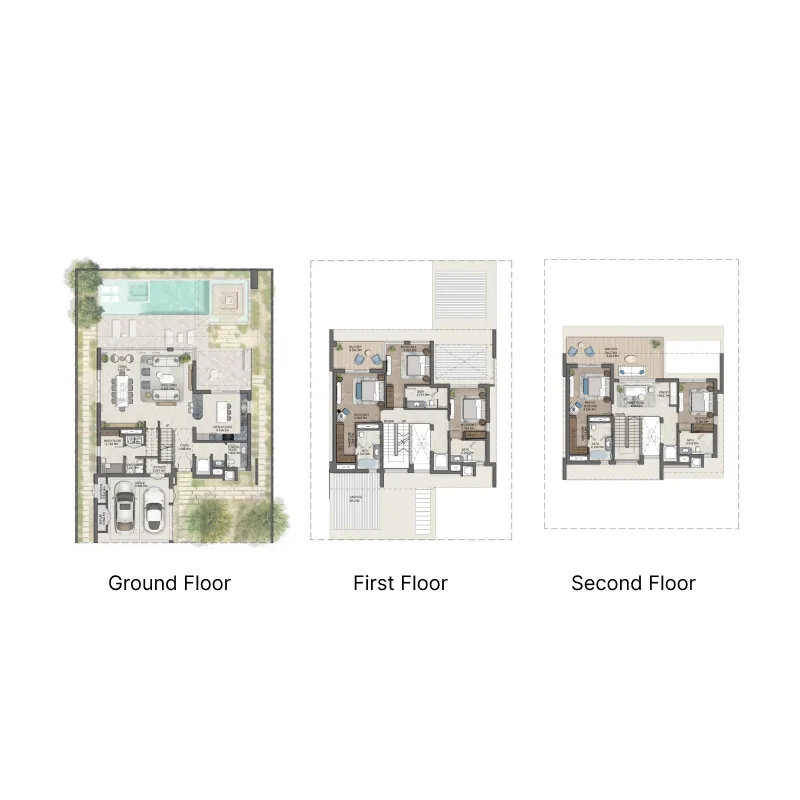 5 bedroom layout