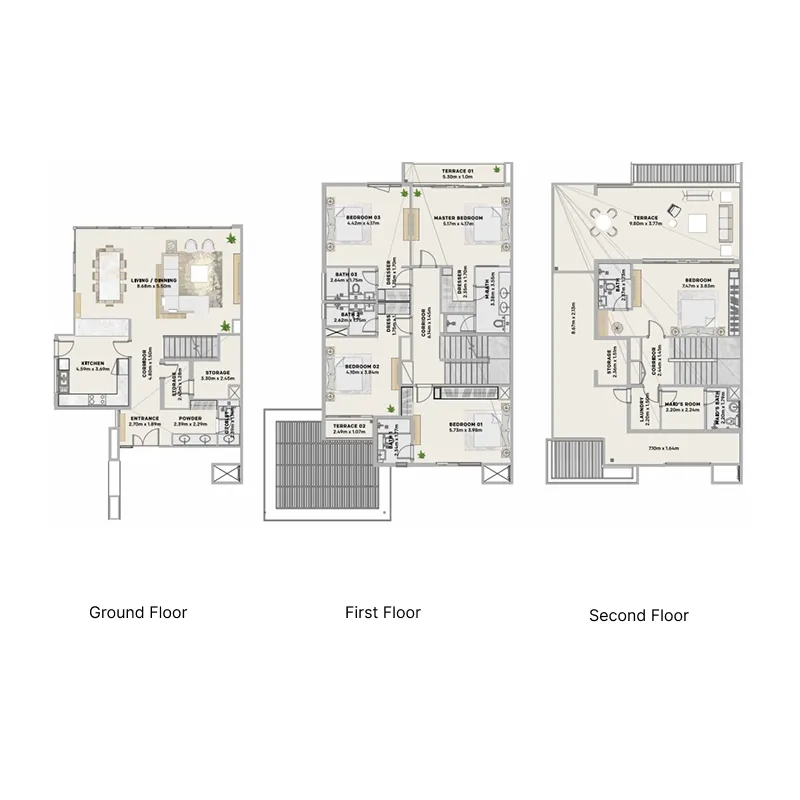 5 bedroom layout