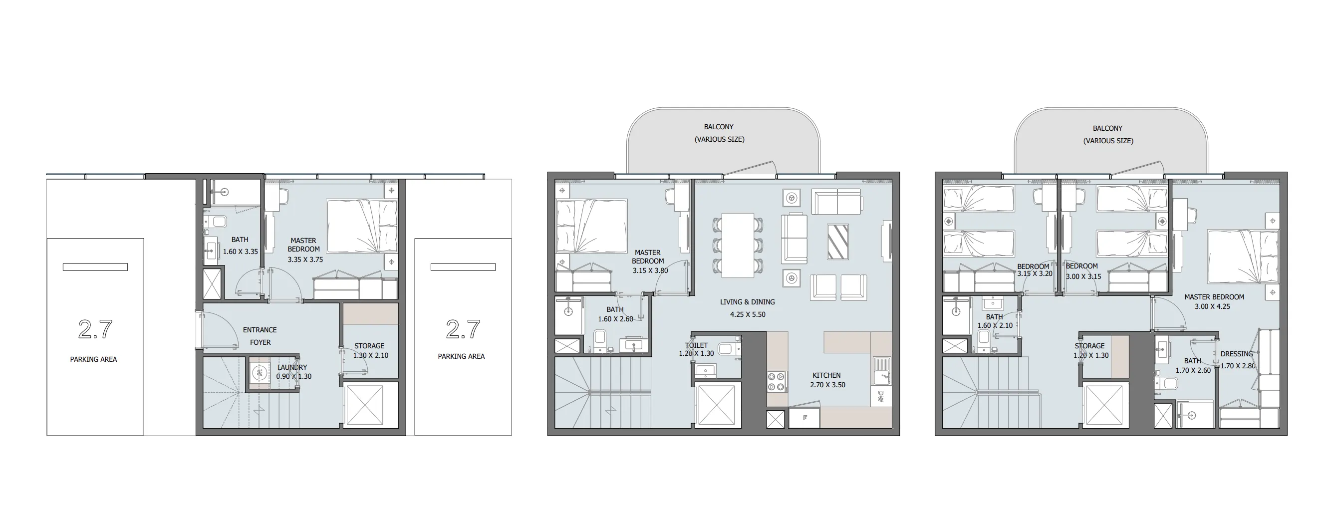 5 bedroom layout