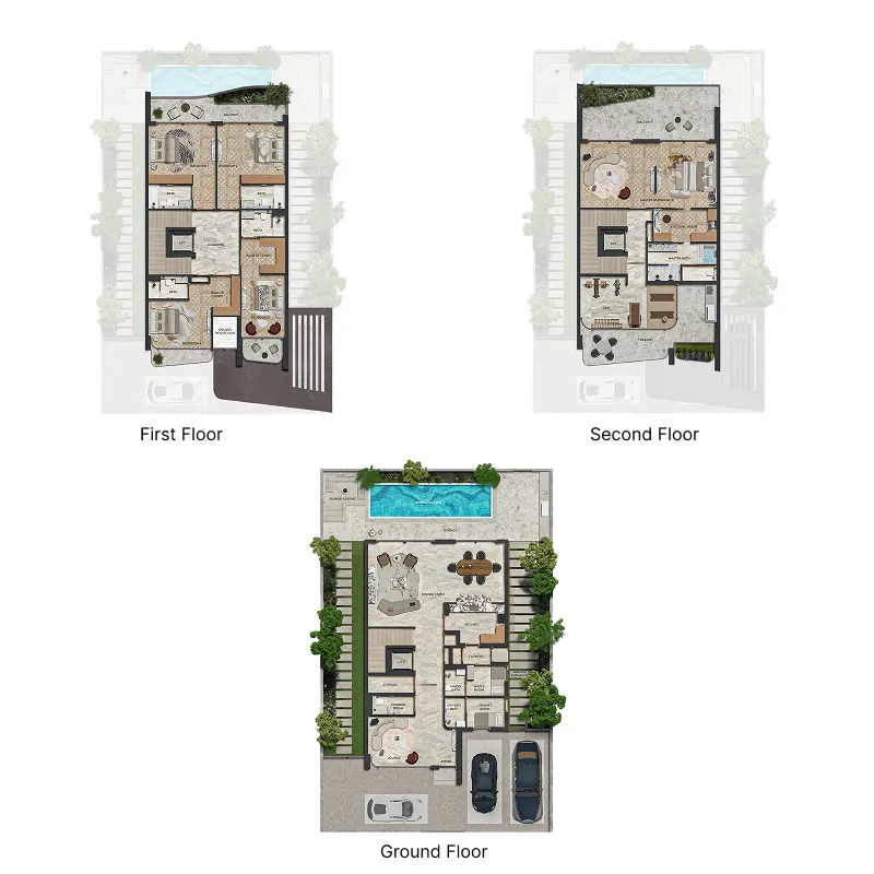 5 bedroom layout