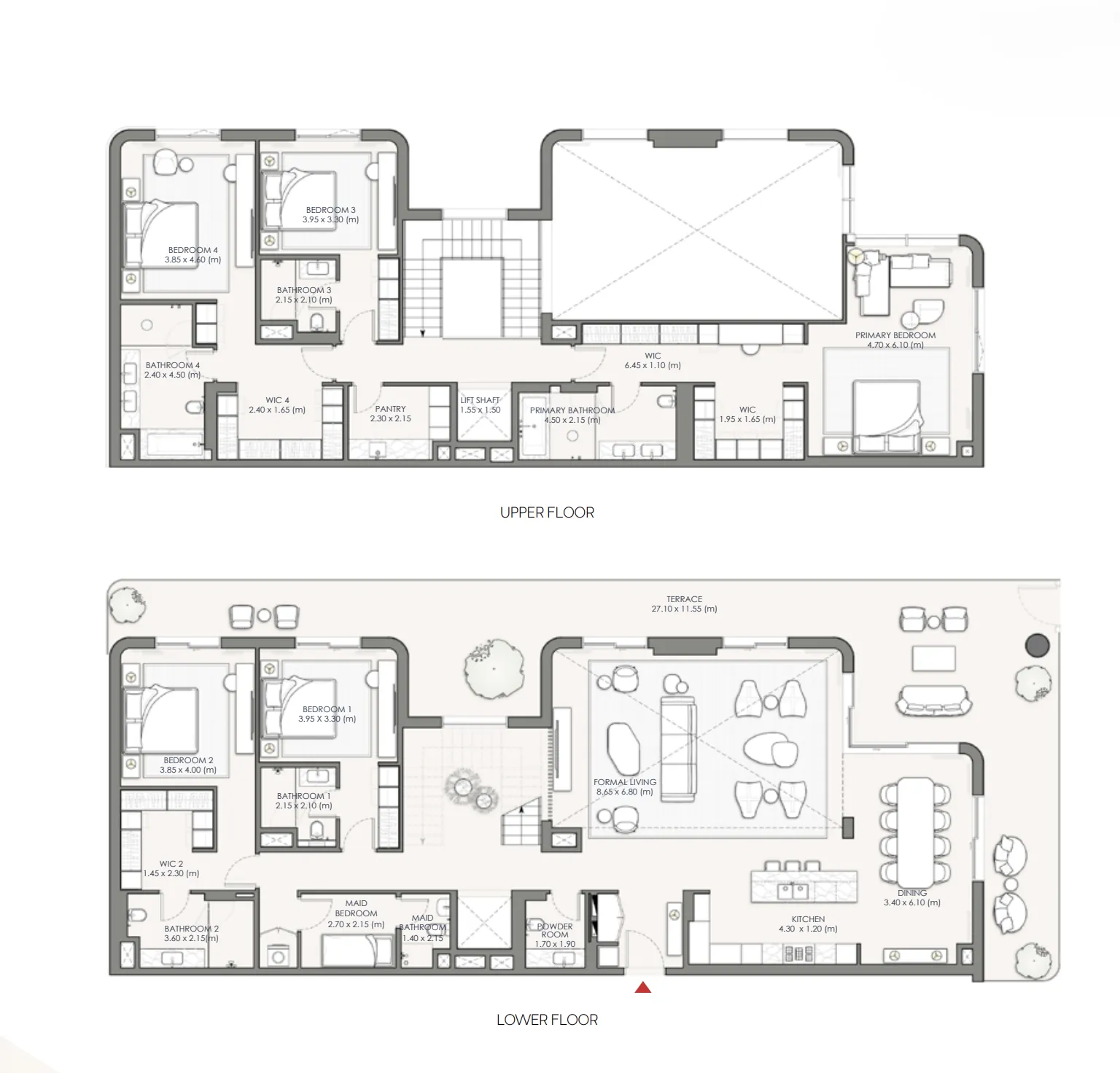 5 bedroom layout