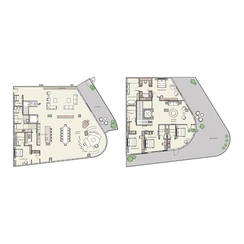 5 bedroom layout