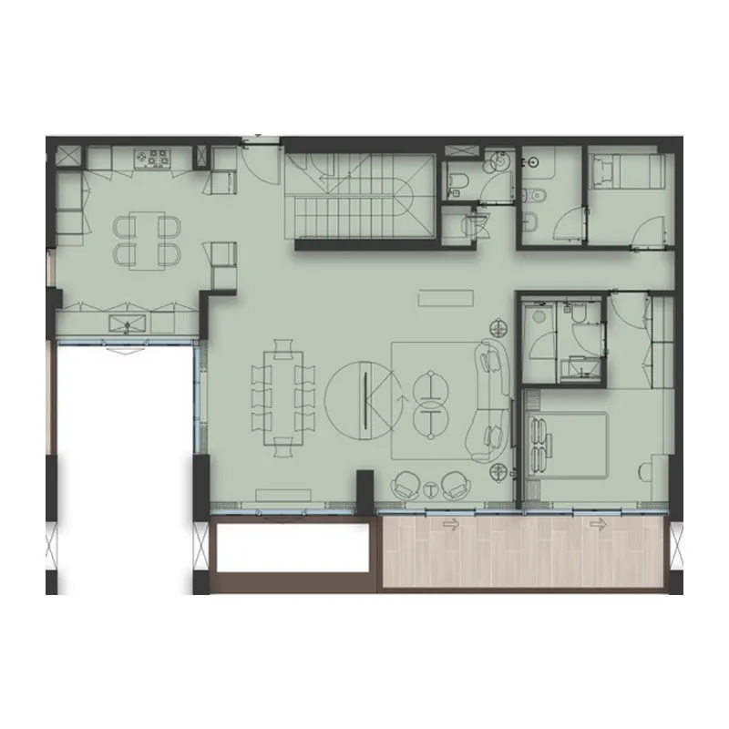 4 bedroom layout