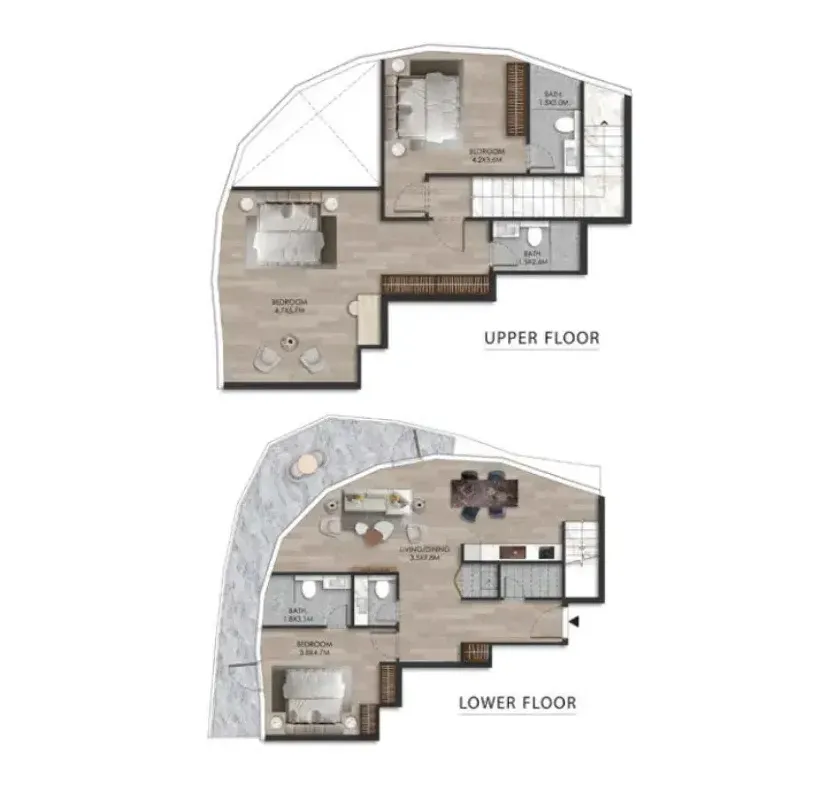 3 bedroom layout