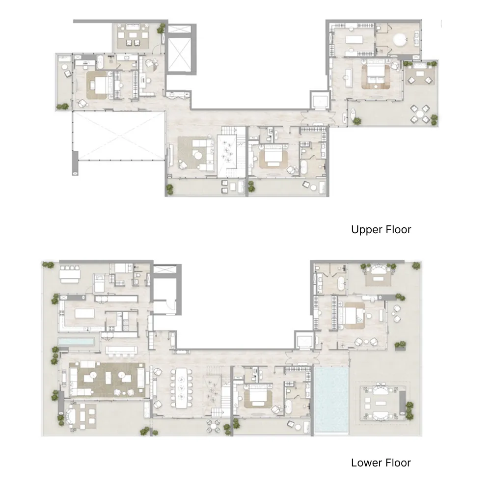 5 bedroom layout