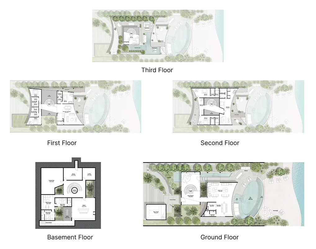 5 bedroom layout