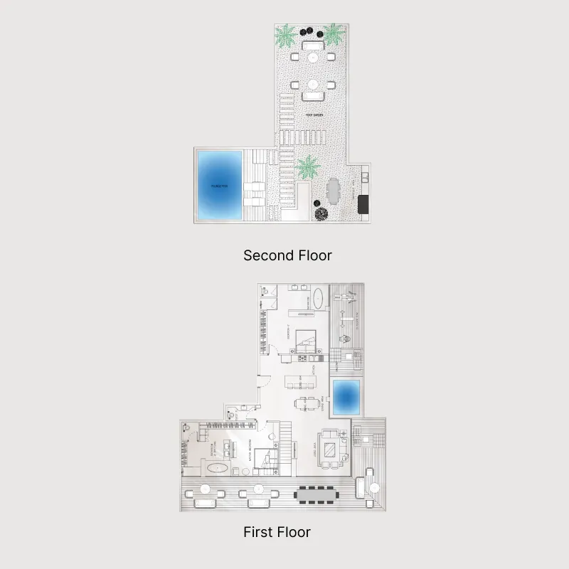 2 bedroom layout