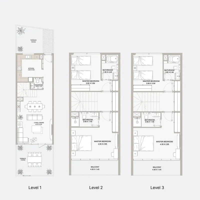 4 bedroom layout