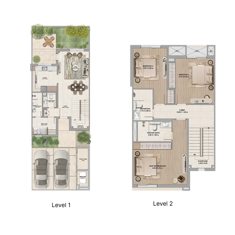 3 bedroom layout