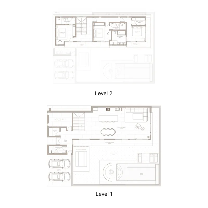 4 bedroom layout