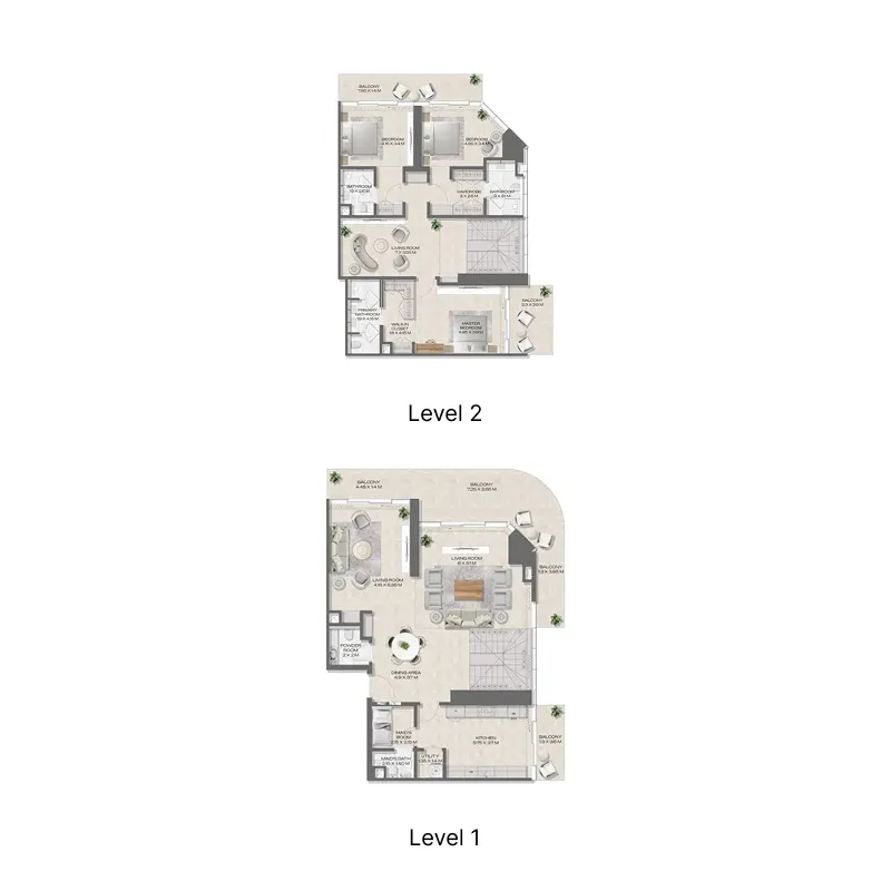 3 bedroom layout
