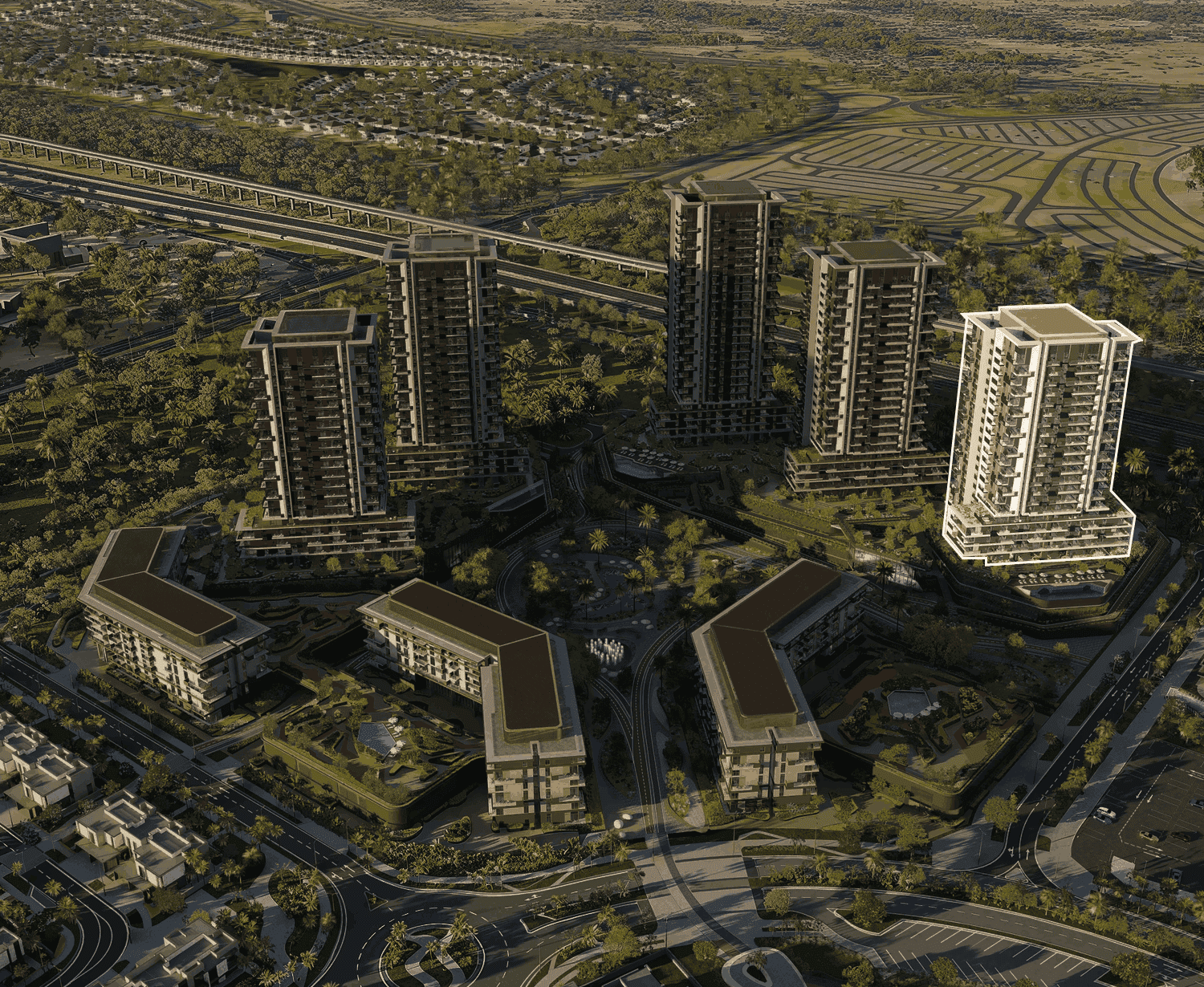 Magenta Tower (G + 20floors)