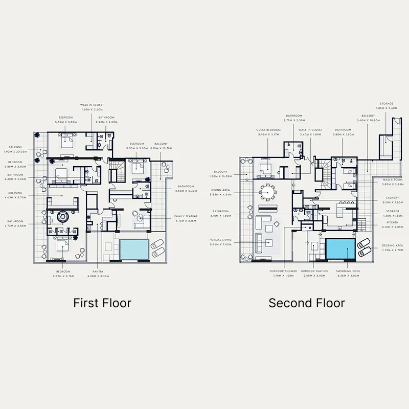 4 bedroom layout