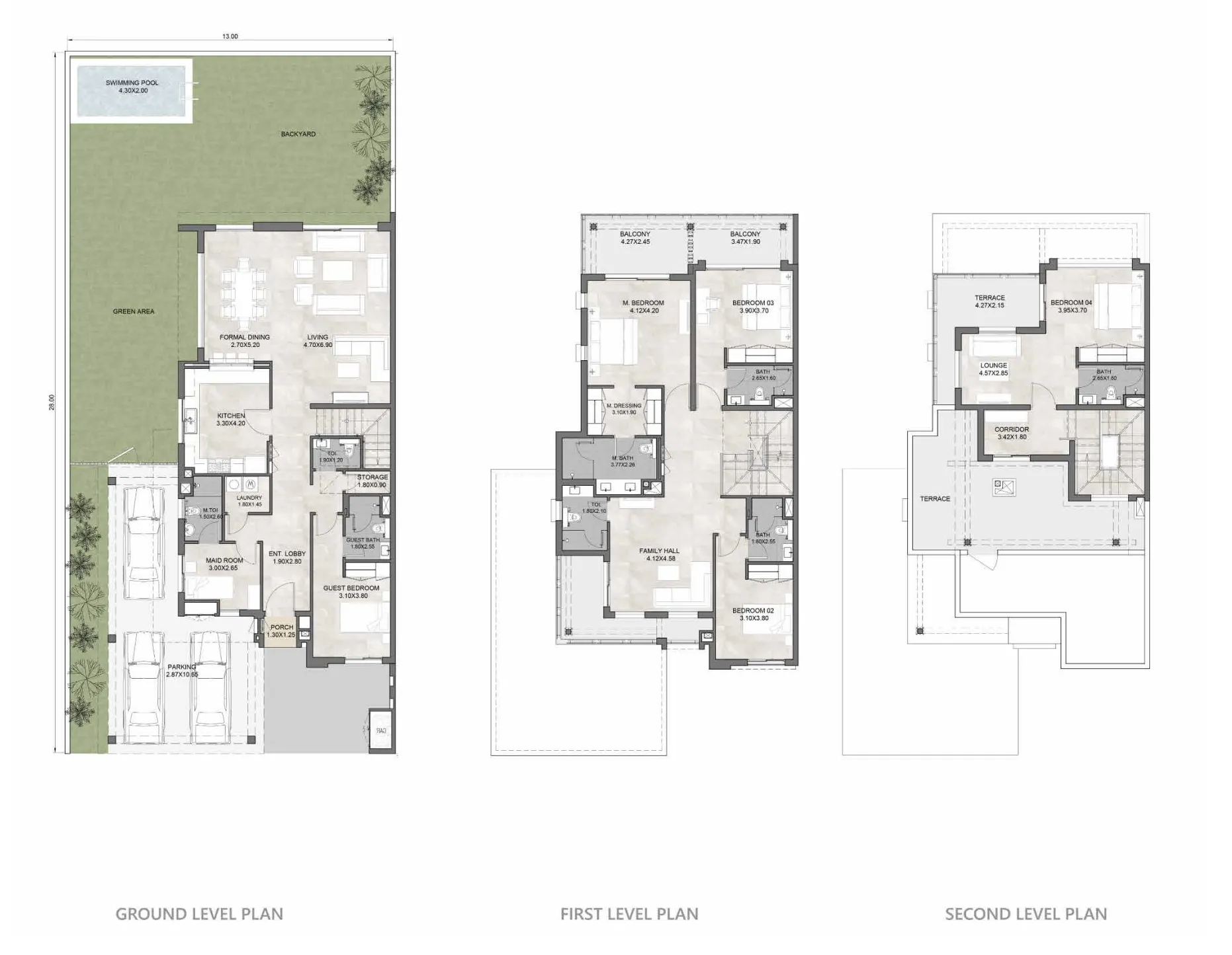 5 bedroom layout