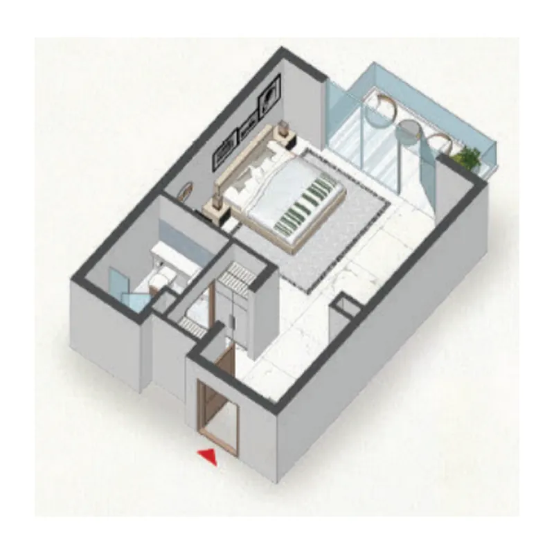 1 bedroom layout