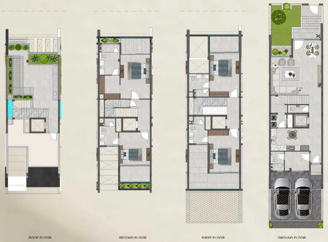 3 bedroom layout