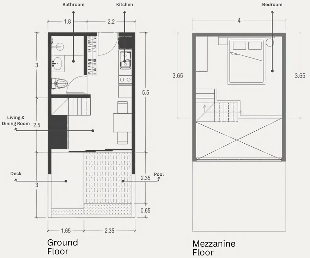1 bedroom layout