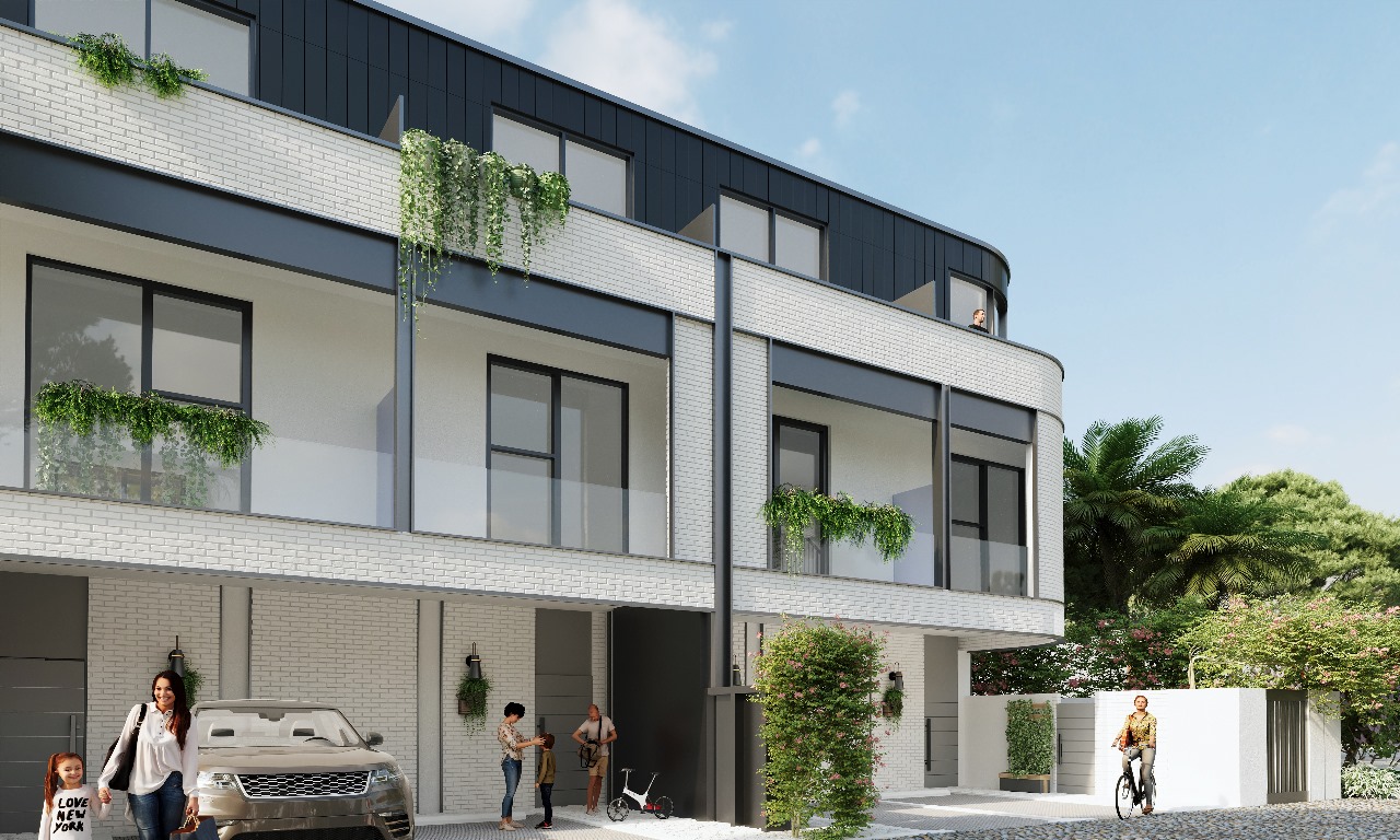 Attached villas