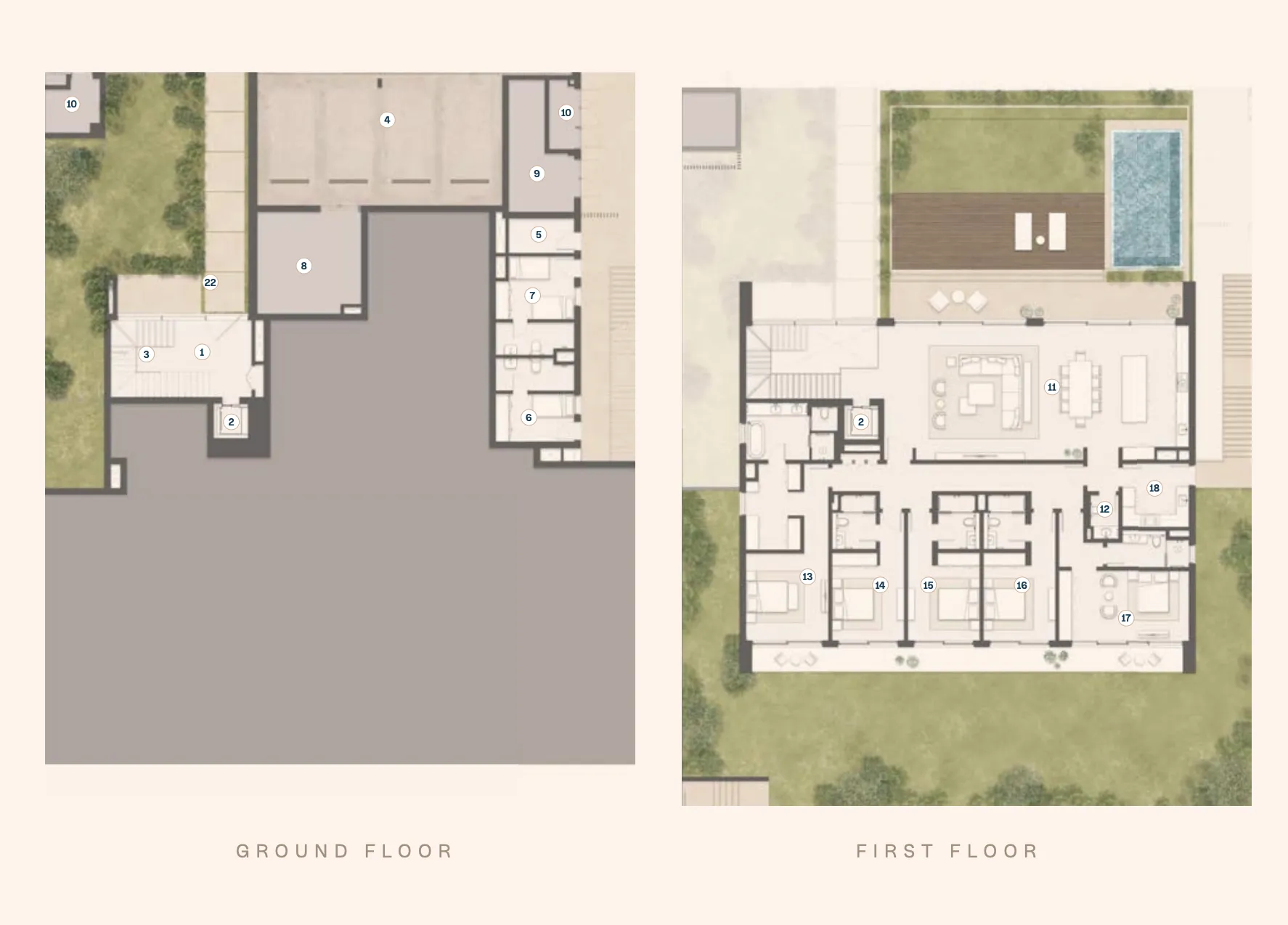 5 bedroom layout