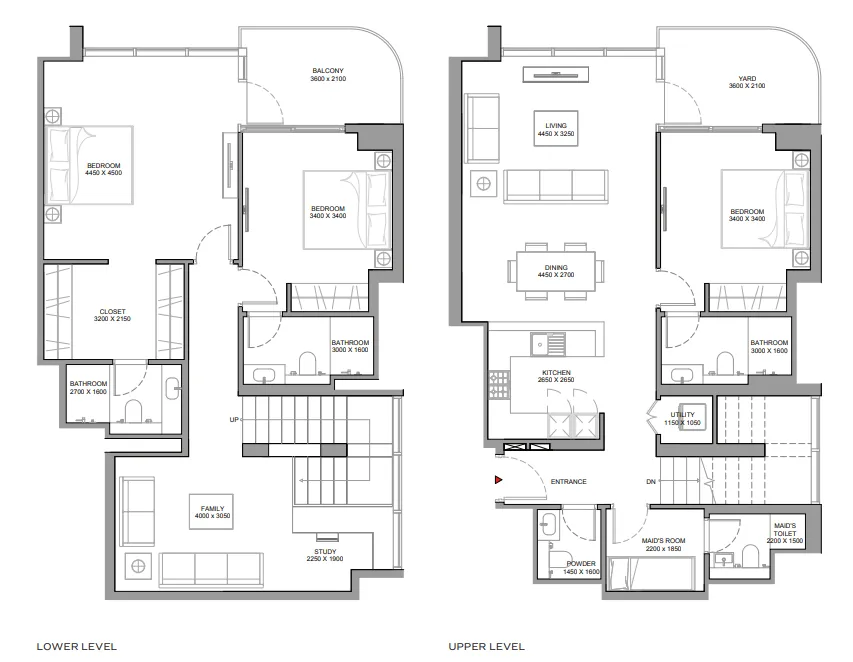 3 bedroom layout