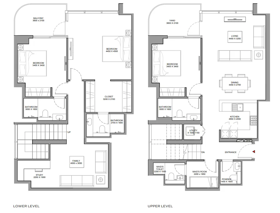 3 bedroom layout