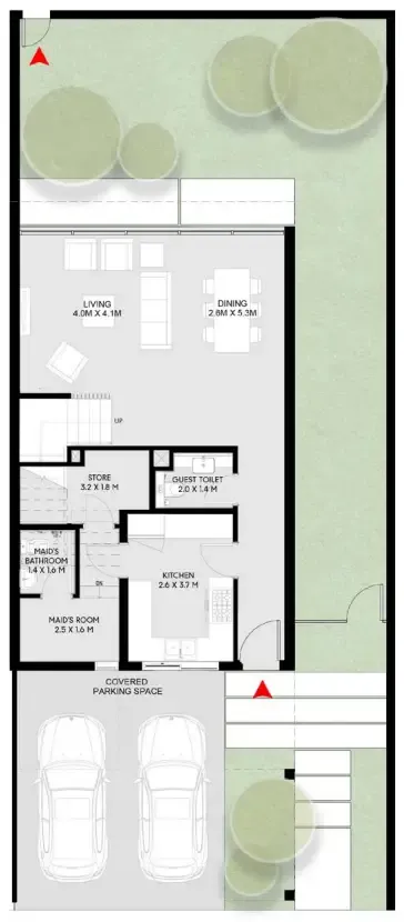 3 bedroom layout