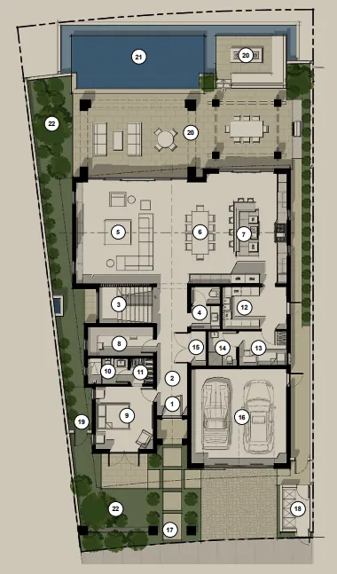 5 bedroom layout