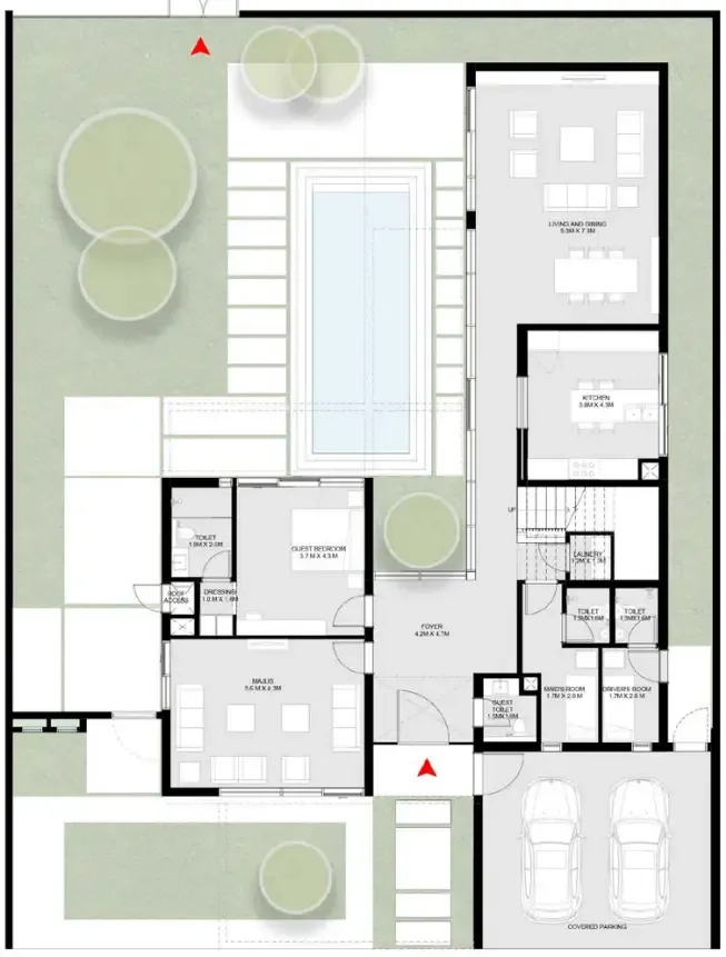 5 bedroom layout