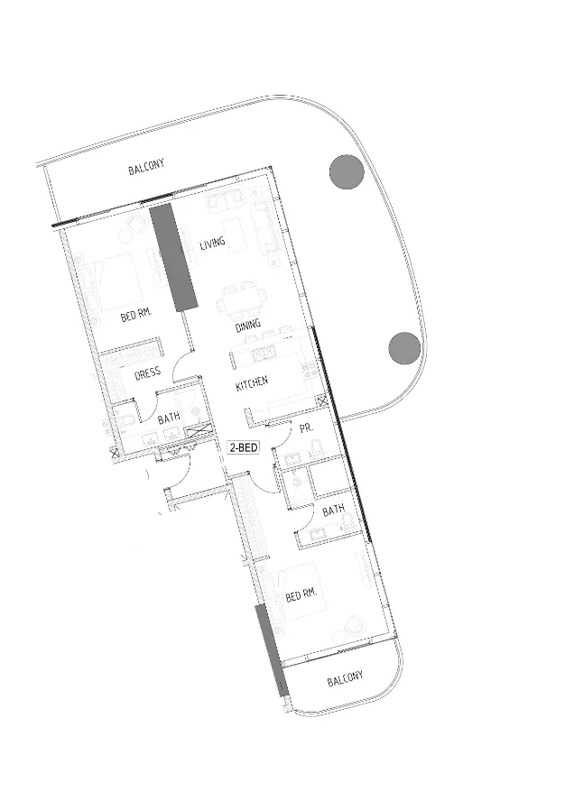 3 bedroom layout